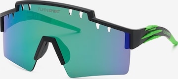 Lunettes de soleil 'Tiger Frame' Plein Sport en bleu : devant