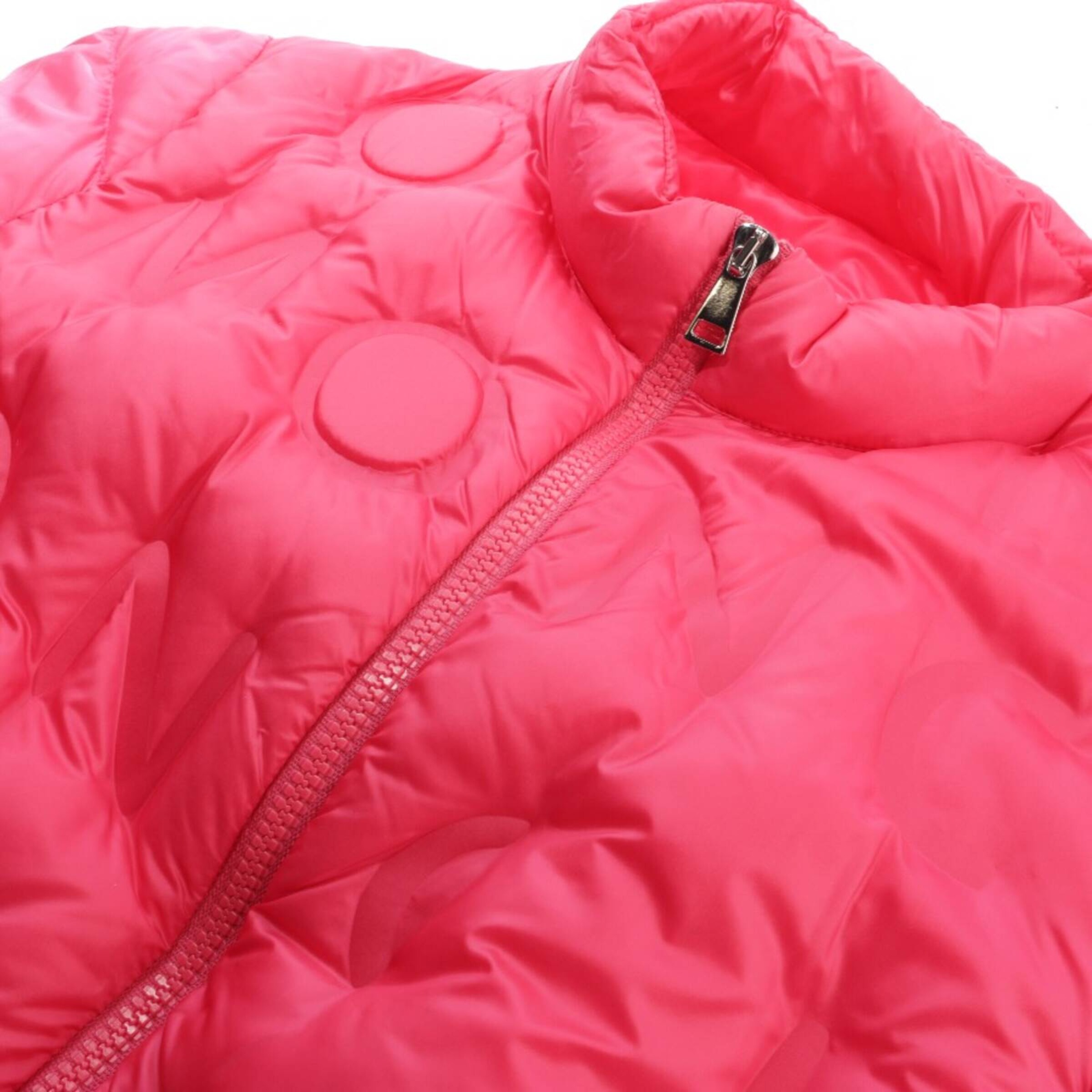 MONCLER Übergangsjacke M in Rot