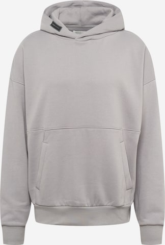 TOM TAILOR DENIM Sweatshirt in Grey: front