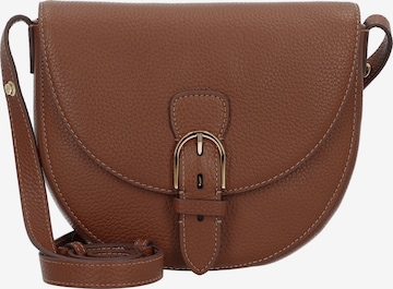 Sac bandoulière 'Everleigh' FOSSIL en marron : devant