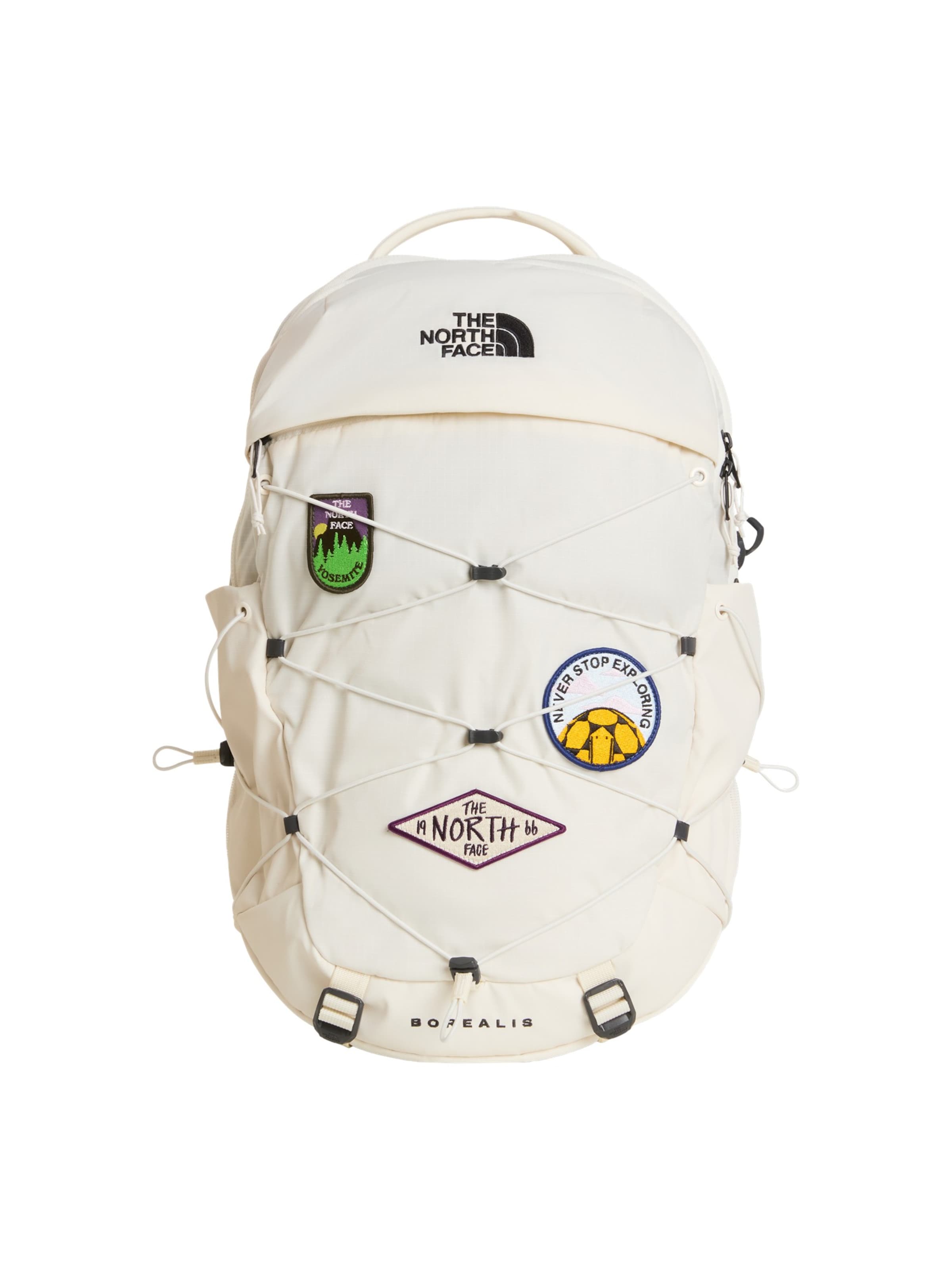 THE NORTH FACE Sportovní batoh 'Borealis' – bílá: přední strana