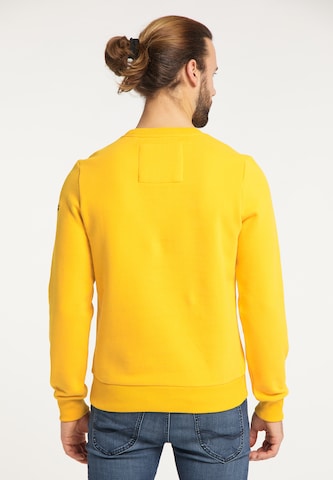 Sweat-shirt Schmuddelwedda en jaune