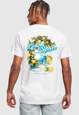 Maglietta 'Limoni And Spritz' di Mister Tee in bianco