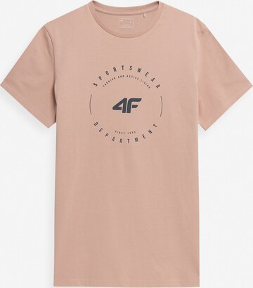 4F Funkční tričko – pink: přední strana