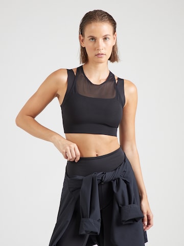 THE NORTH FACE Bustier Sport bh 'REFINA' in Zwart: voorkant