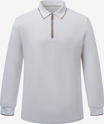 ALLTHEMEN Shirt 'Leichtigkeit' in White: front