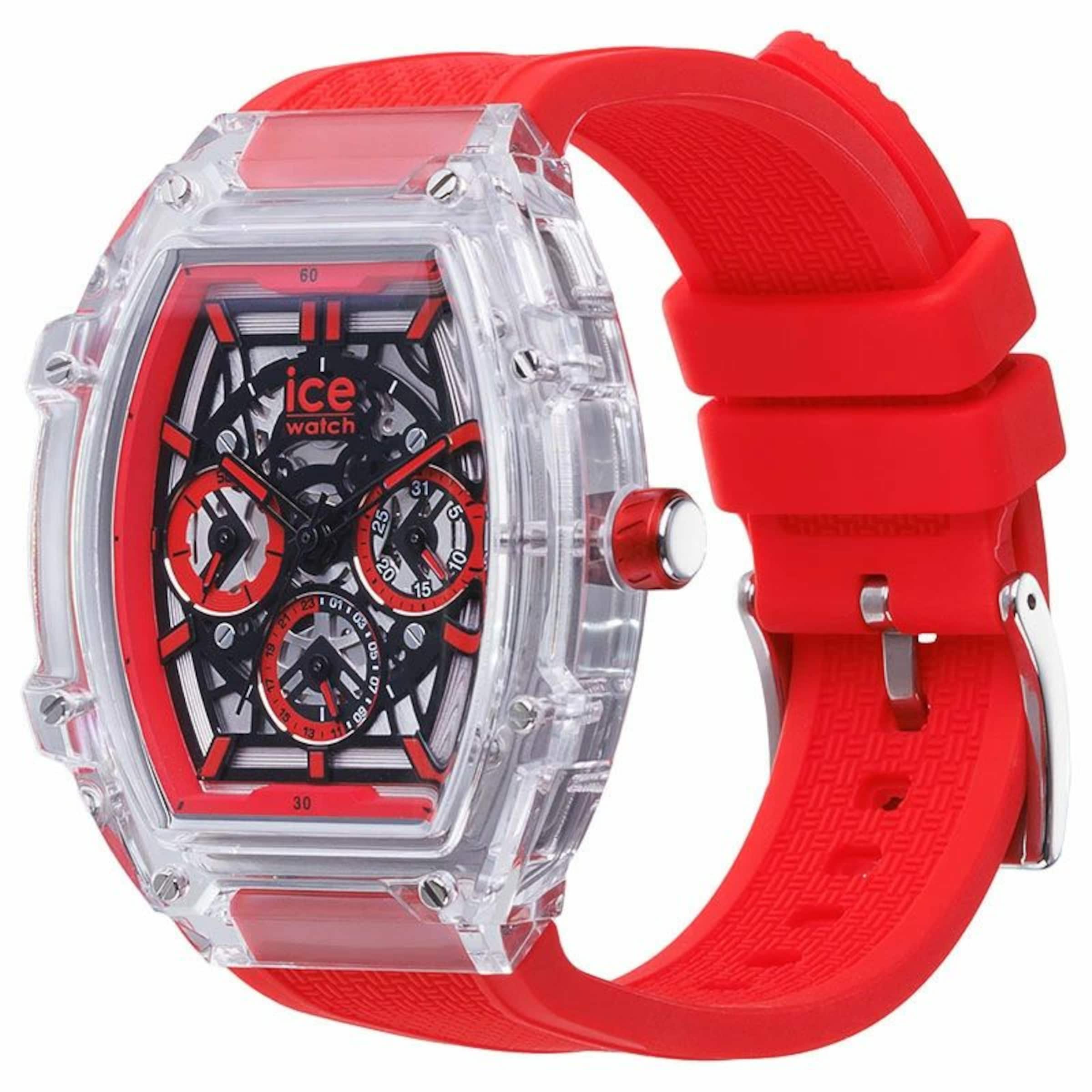 ICE WATCH Analog Watch 'Ice Boliday' in Red: front