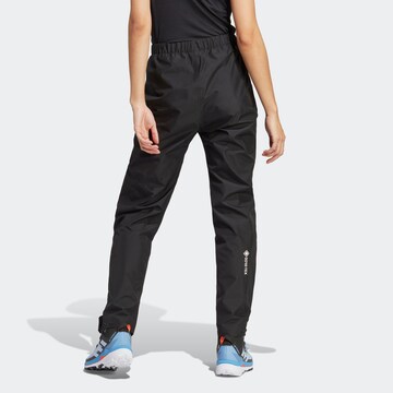 Regular Pantalon outdoor ADIDAS TERREX en noir