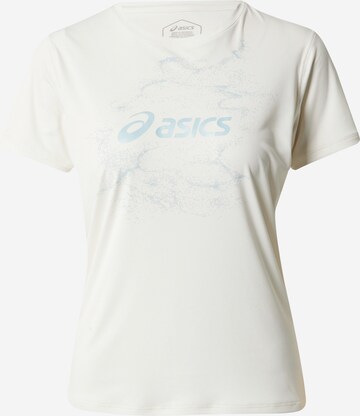 ASICS Λειτουργικό μπλουζάκι 'NAGINO' σε μπεζ: μπροστά