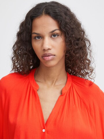Camicia da donna 'MARRAKECH' di ICHI in arancione