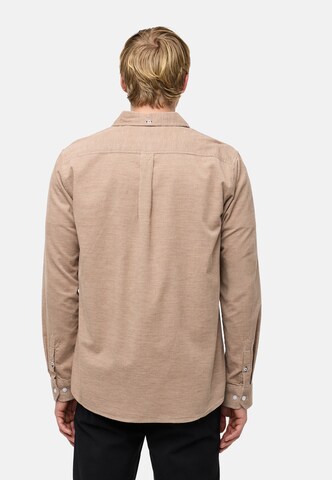 Kronstadt Regular fit Zakelijk overhemd 'Johan' in Beige