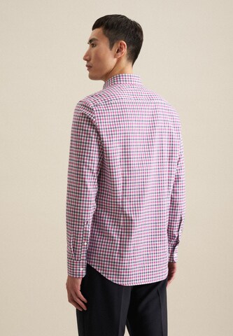 SEIDENSTICKER Slim fit Business Shirt in Pink