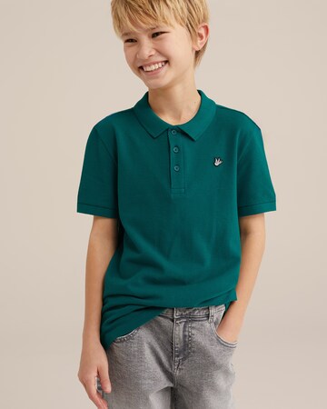 WE Fashion - Camiseta en verde: frente