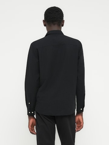 JACK & JONES Klasický střih Společenská košile 'JJEBreeze' – černá