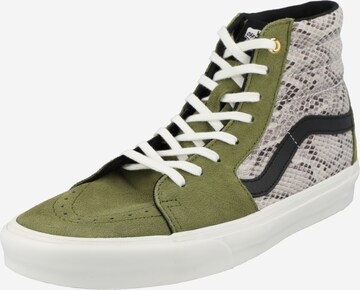 VANS Sneakers hoog in Groen: voorkant