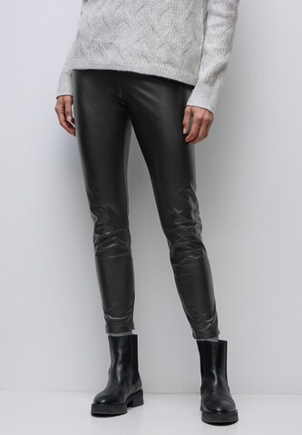 STREET ONE Skinny Leggings in Black: front
