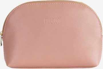 nuuwai Make up tas 'LÏNDI S' in Roze: voorkant