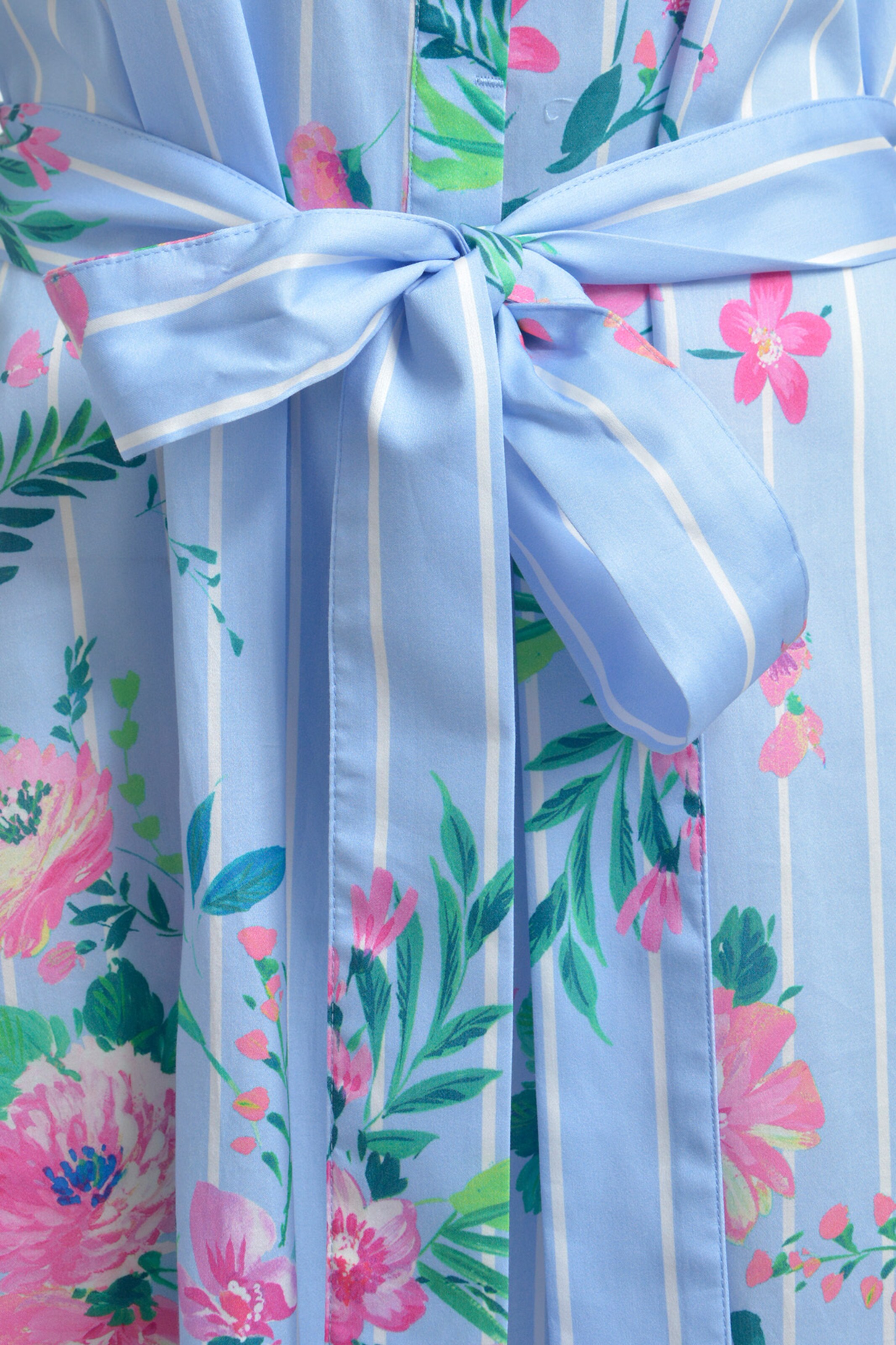 Milano Italy Summer Dress in Blue