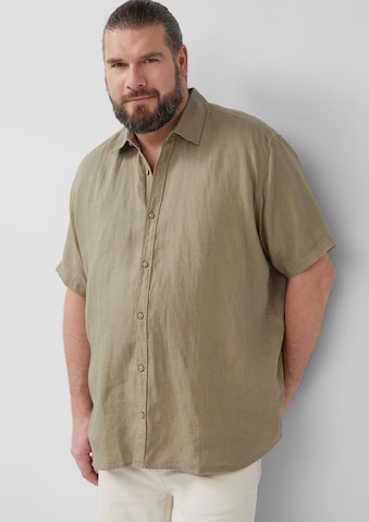 Coupe regular Chemise s.Oliver en vert : devant