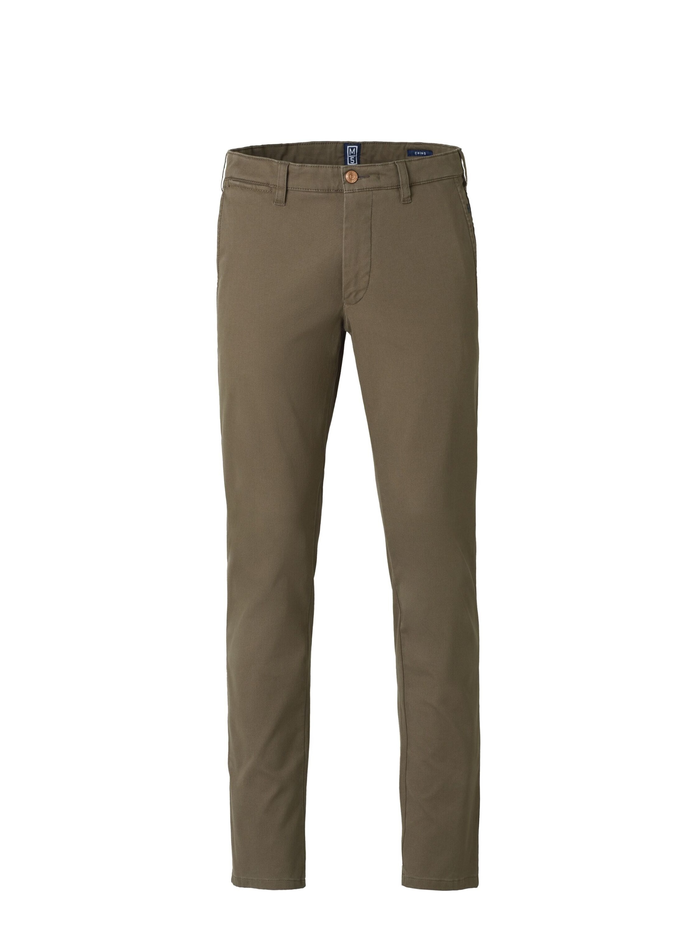 Pantalon chino 'M5' MEYER en marron : devant