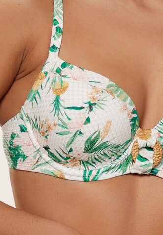 LingaDore - Clásico Top de bikini en blanco
