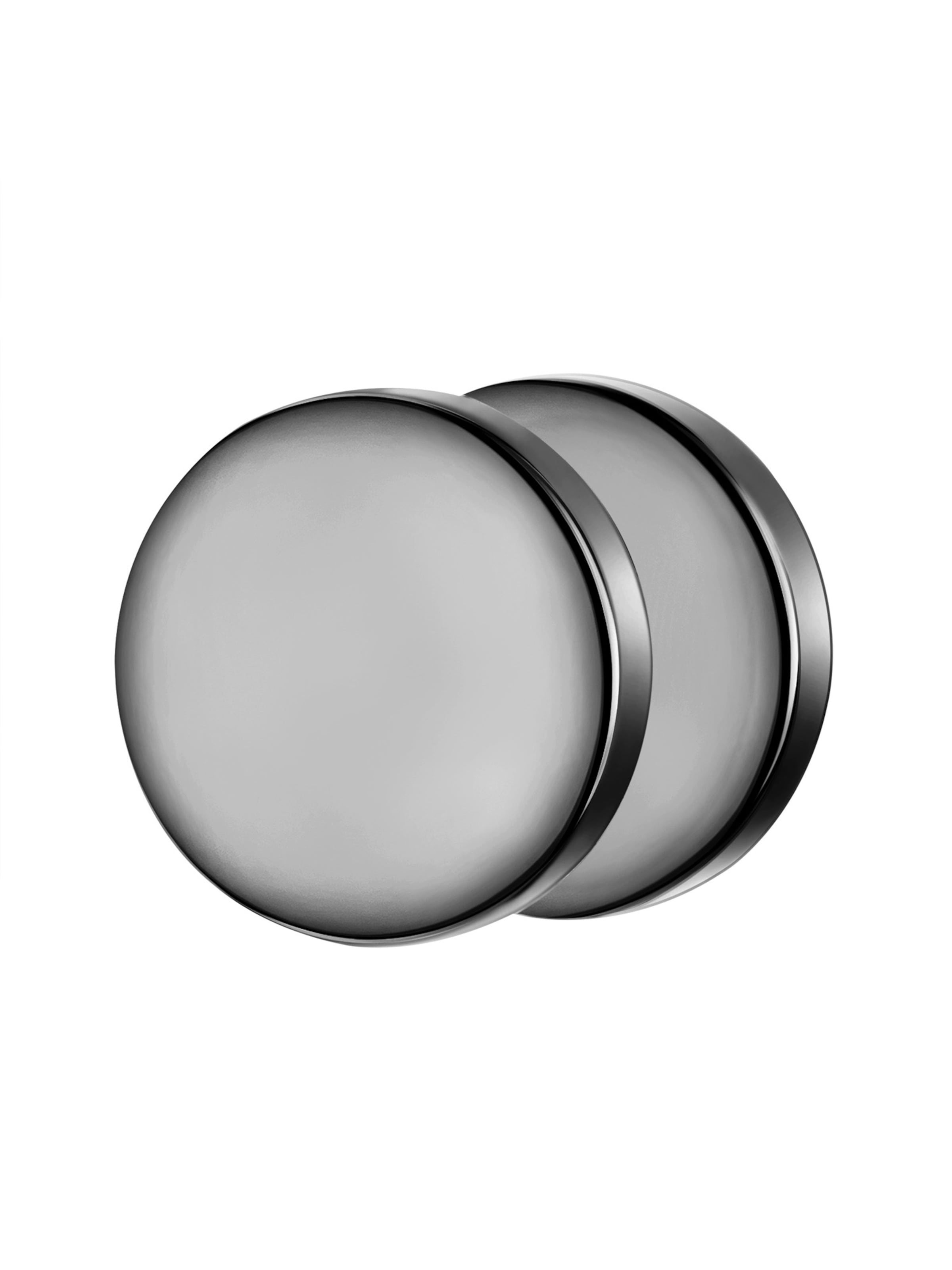 Orecchino di True Rebels in nero: frontale