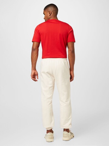 Effilé Pantalon 'Adicolor Contempo French Terry' ADIDAS ORIGINALS en blanc