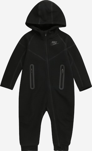 Nike Sportswear Overal 'TECH FLEECE' – černá: přední strana