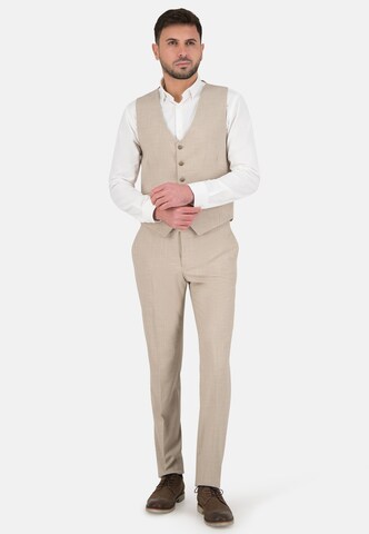 Prestije Slim fit Suit in Beige