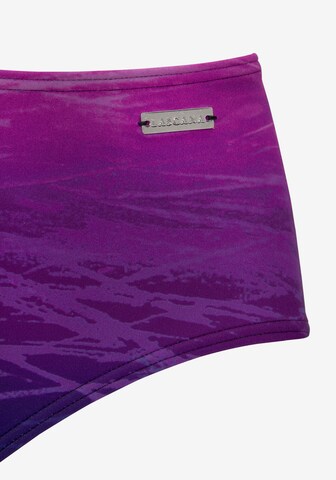 LASCANA T-shirt Bikini in Purple