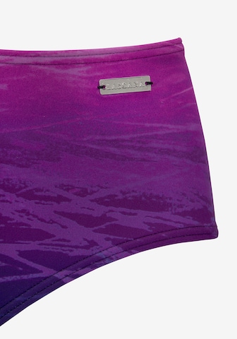 LASCANA T-shirt Bikini in Purple