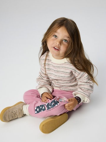 NAME IT - Tapered Pantalón 'Peppa Wutz' en rosa