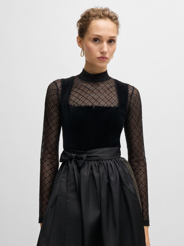 BOSS Traditional Blouse ' Carin Kinga Mathe ' in Black