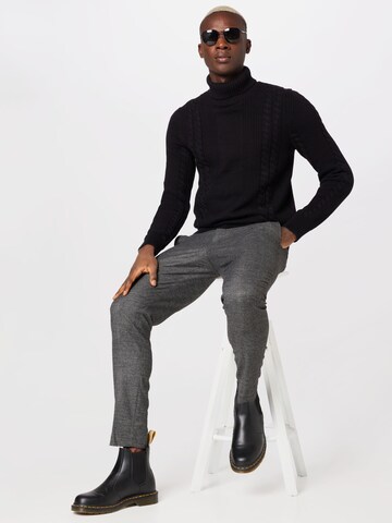 SELECTED HOMMESlimfit Chino hlače 'MARLOW' - siva boja