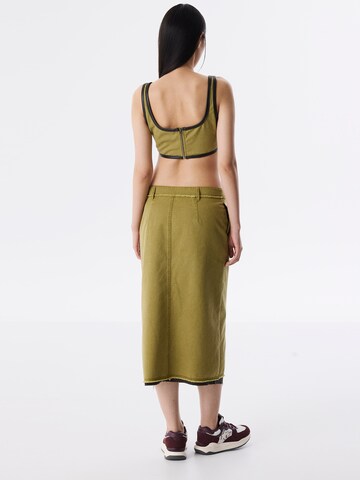 Twist Rok in Groen