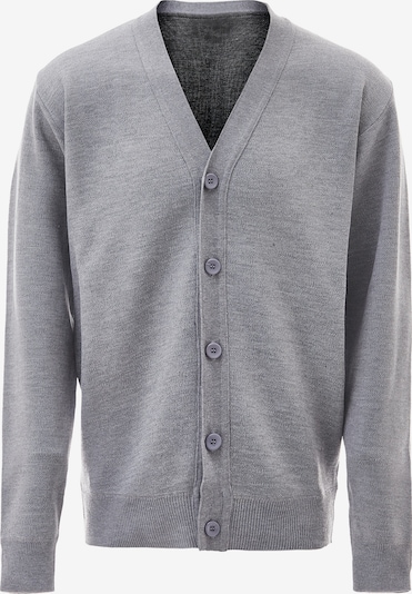 Mozzaar Knit Cardigan in Light grey, Item view
