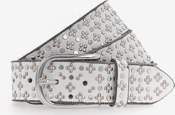 Ceinture 'Tini' b.belt Handmade in Germany en blanc : devant