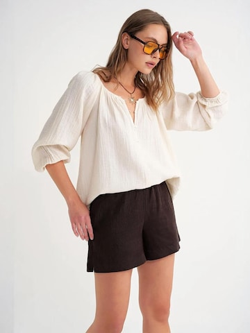 MixRay Blouse in White