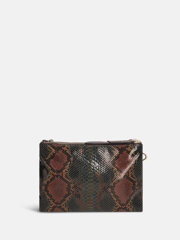 Clio Handbag 'CLYDE RAINBOW PYTHON' in Green