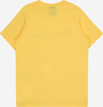 Champion T-Shirt in Gelb