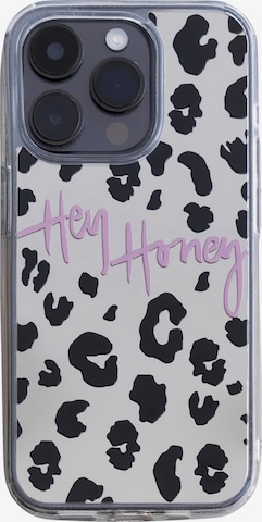 Hey Honey Smartphonehülle 'iPhone Case Leo Mirror' in Grau: Vorderseite