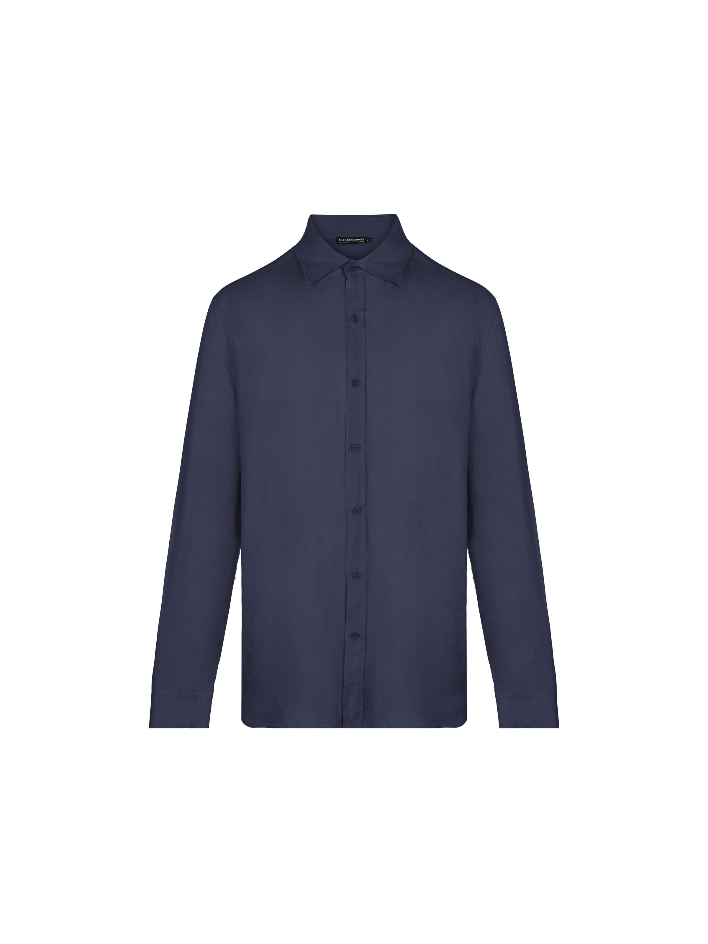 SILK & CASHMERE Shirt in Blue