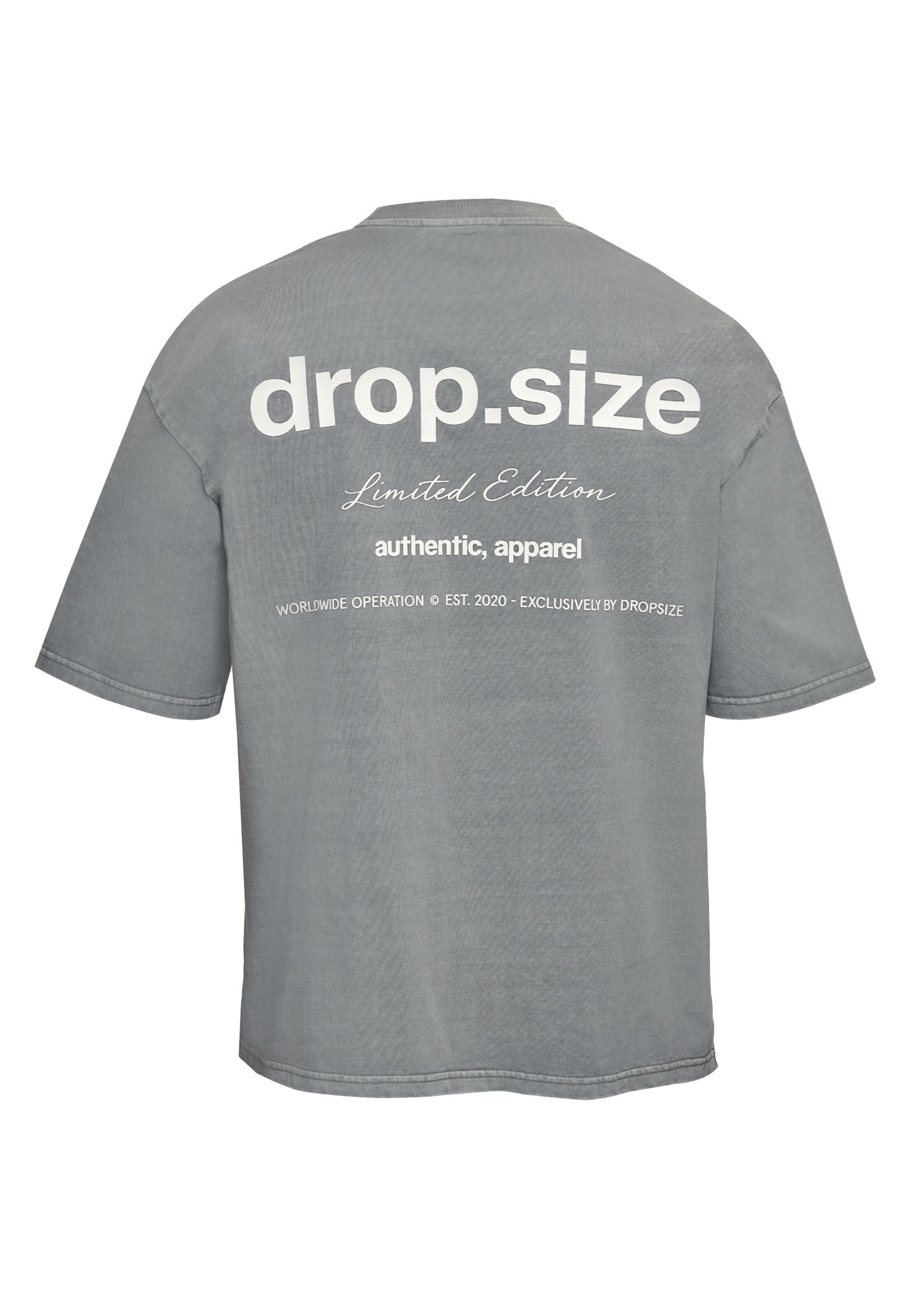 Dropsize Koszulka w kolorze szary