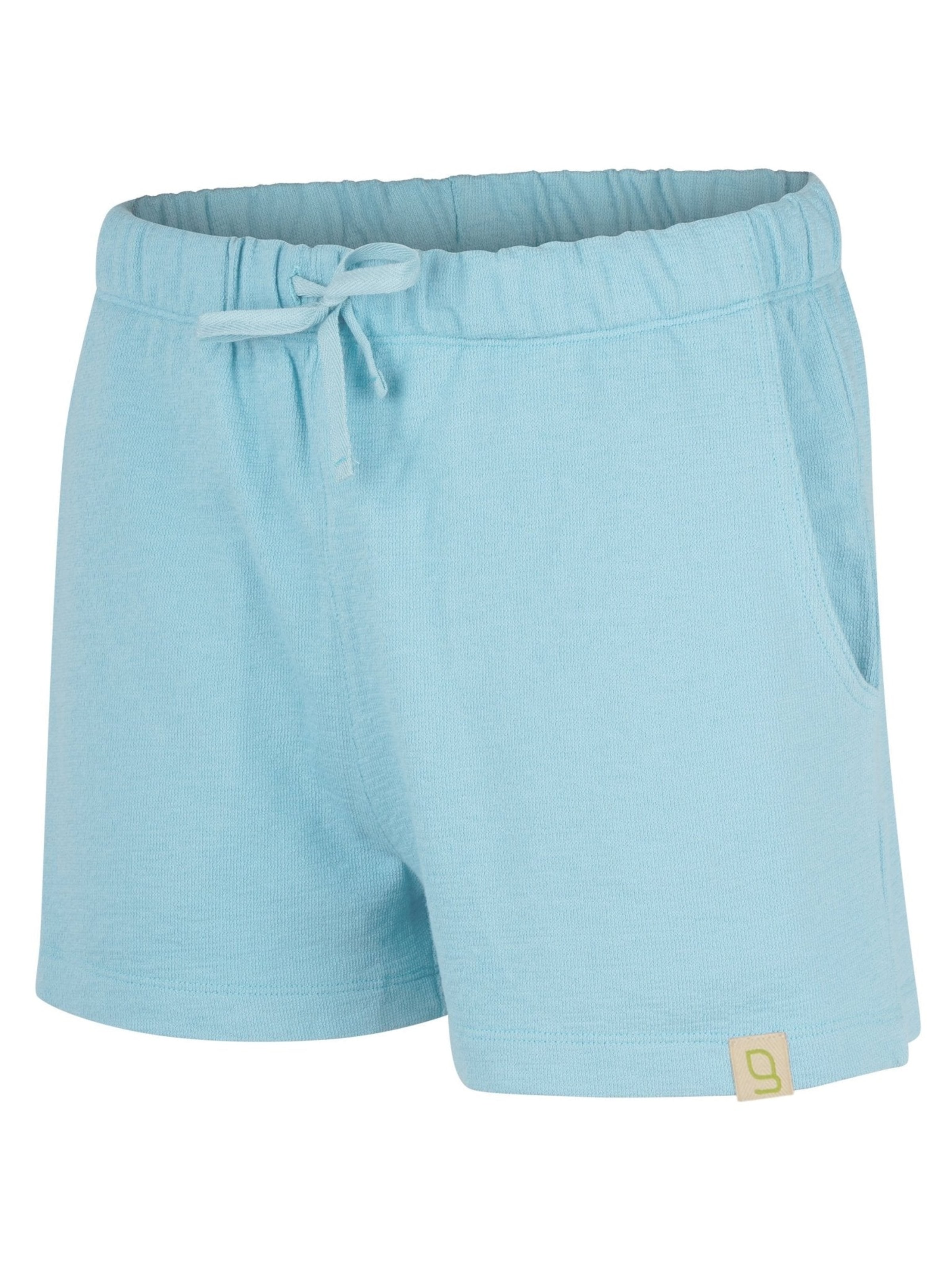 greenjama Pajama Pants in Blue: front