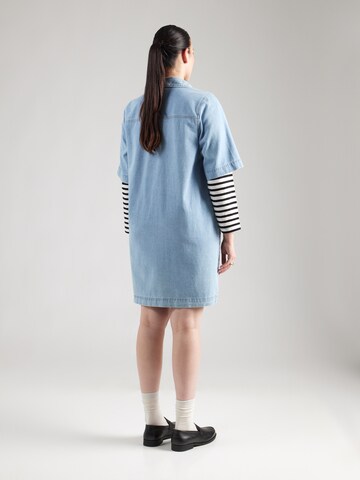 Robe-chemise 'CARBelle' ONLY Carmakoma en bleu
