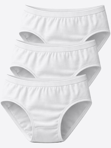 Haasis Bodywear Boyshorts in White: front