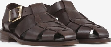 BRONX Sandals 'Next-Wagon' in Brown