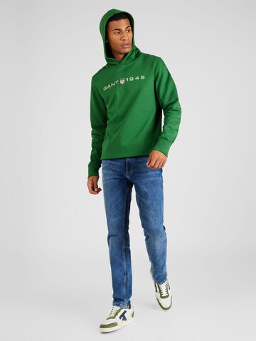 GANT - Sweatshirt em verde