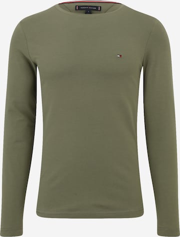 TOMMY HILFIGER Футболка в Зеленый: спереди