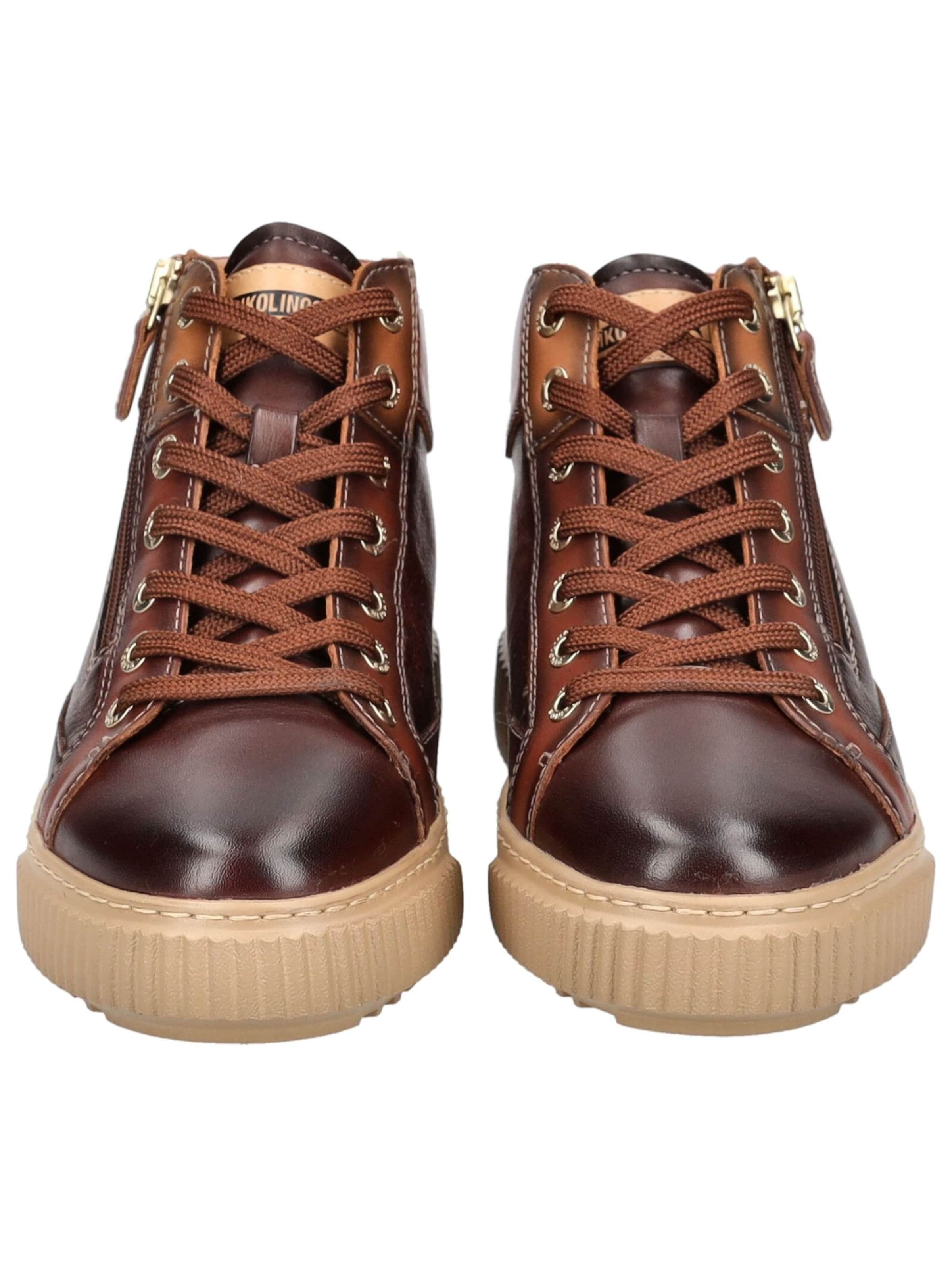 PIKOLINOS Sneakers hoog in Bruin